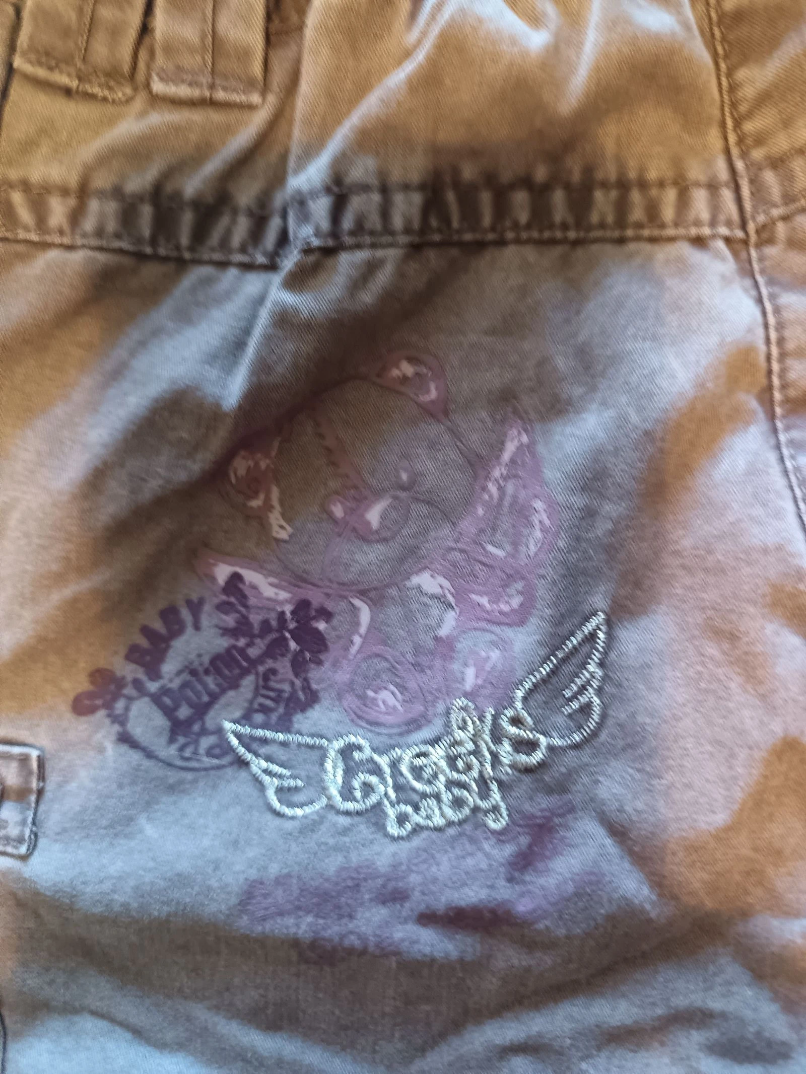 Como nuevo Pantalón Cargo Creeks Baby Gris Violeta 24 Meses – photo 4
